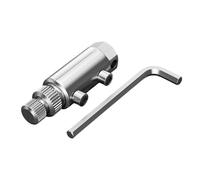 Válvulas de ángulo de grifo, extractor de tornillos, herramienta de extracción de pernos de rotura para válvulas de reparación de tuberías de agua de 1/2, 3/4 y 1 pulgada