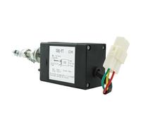Válvulas de apagado solenoide eléctricas de baja corriente para coche, 12 V/24 V, ajuste para apagado rápido del motor, control de parada del motor