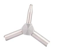 Válvulas de carga de cargador Llave triangular para un agarre cómodo y un funcionamiento preciso en varias tareas de mantenimiento, herramienta de válvulas multifuncionales