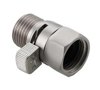 Válvulas de cierre de cabezal de ducha G1/2, control versátil de flujo de agua, latón ajustable para control de flujo de agua de apagado manual