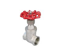 Válvulas de compuerta acero inoxidable 1/2 "3/4" 1 "1-1/4" 1-1/2 "2" válvula conmutación agua hilo femenino(1.5 Inch)