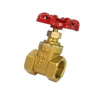 Válvulas De Compuerta Latón Dos Vías, Con Rosca Hembra 1/2" Y 3/4" 1'', DN15, 20 25, Interruptor Agua Interna(DN15,Heavy)
