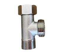 Válvulas de conector en T, adaptador de compresión, válvulas de estabilidad de servicio largo para mejorar los accesorios de baño, accesorios de compresión