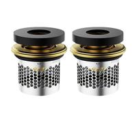 Válvulas de control de flujo de ducha, adaptador de conector de grifo de 2 piezas, válvula de control de flujo de agua, para bidé, bañera, acuario, fontanería