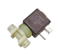 Válvulas de Control de vapor 27RB 230V válvulas solenoides eléctricas pieza de máquina de café de plástico(2 Ways)