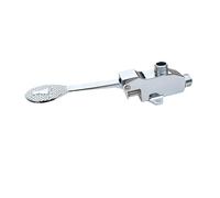 Válvulas de descarga de pedal sanitario, mecanismo de limpieza sin complicaciones, no se toca, fácil de usar para uso institucional, inodoro manos libres