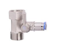 Válvulas de entrada de agua estables resistentes para la cocina y la aplicación, garantiza que no haya fugas, funciona con conector de tres vías