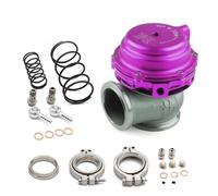 VáLvulas De Escape 44mm Wastegate Top Steel V-band Waste Gate externo for Supercharge Turbo Manifold(Purple)