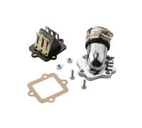 Válvulas De Láminas Para Colector Admisión Scooter Carreras, Compatibles Con Yamaha Jog 50 BWS Zuma Vino 50cc 1PE40QMB/1E40QMB 2 Tiempos Válvula de Caja de Láminas Admisión