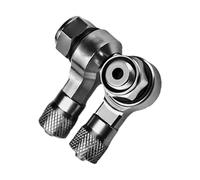 Válvulas de neumático sin cámara, vástago de válvulas de neumático de motocicleta, vástago de aluminio de 90 grados, accesorios de modificación de vástago de neumático de motocicleta