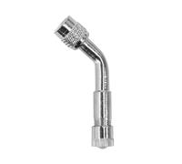 Válvulas De Neumáticos De Aire De 45°/90°/135° Compatibles Con Xiaomi M365 Pro Pro2 Compatible Con Ninebot F20 F30 Adaptador De Scooter Eléctrico Vástago De Extensión De Válvula Latón(135B)