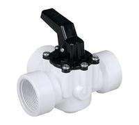 Válvulas de piscina de natación: reemplazo de la válvula de diversión de 3 vías con mango para mangueras de agua de spa, grupo hidráulico de piscina de patio de jardín al aire libre, equipo durev