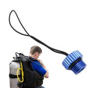 Válvulas de tanque DIN genéricas | Cubierta de válvulas de tanque Din Industrial con cuerda, regulador de ES de reserva de buceo, Accesorio de tapa final