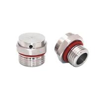 Válvulas De Ventilación A Prueba Agua 1 Uds. Válvula A Acero Inoxidable 304 M12 * .5 Tornillo En El Tapón Protector 12 Mm E-PTFE Respiradero Metal(Aluminium M12 1pcs)