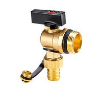 Válvulas distribuidoras de calefacción por suelo radiante, válvulas de calentador de agua, conector a prueba de fugas, separador de agua, conector de válvulas de drenaje de calefacción de suelo