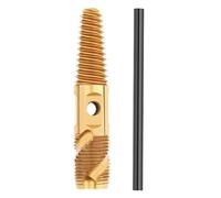 Válvulas extractor de tornillos de doble cabeza para tuberías de agua de 1/2 pulgada 3/4 pulgadas válvulas de tubería de grifo de tornillo de daño, herramienta de extracción de pernos