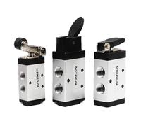 Válvulas mecánicas manuales y neumáticas M5B210-08 Válvula mecánica M5PF110-06 Cilindros de aire con interruptor manual neumático Multicolor(M5pp,110-06)