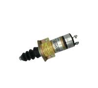 Válvulas solenoide Solenoide de parada combustible 1502ES-12C6U1B1S2 1502-24C6U1B2S1A 12 V 24 Compatible con Cummins, Woodward y Lister(12V)