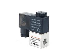 Válvulas solenoides de aire neumáticas 2V025-08 normalmente cerradas 2 posiciones puertos 1/4 "AC220V DC24V válvulas 1 Uds(Motor With Bracket)