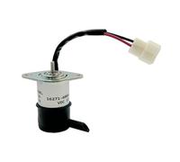 Válvulas solenoides de cierre de combustibles de alta velocidad de 12 V, respuesta de 0,1 s, fuertes flujos de combustible, válvulas de corte para motores solenoide resistente