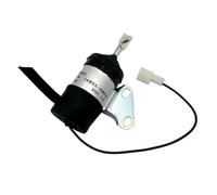 Válvulas solenoides de parada de motor de instalación rápida de 12 V, solenoide de apagado de combustible, sustituye a 1685160014 para equipos alimentados por combustibles, equipo de parada de fácil