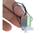 Válvulas solenoides eléctricas pequeñas normalmente abiertas de 5 V, interruptores de aire electromagnéticos de 2 vías, válvulas solenoides eléctricas normalmente cerradas