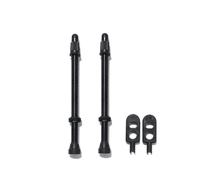 Válvulas Tubeless Hutchinson (el par) ( Negro / 80 mm )