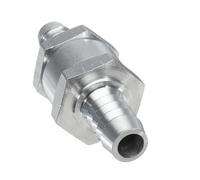 Válvulas unidireccionales de 6/8/10/12/14/16 mm, 6 tamaños, aleación aluminio, antirretorno combustible, compatible con carburador(12mm)