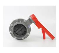 Válvulas, Válvula De Mariposa De PVC Válvula De Disco Tipo Zócalo DN 110 MM Válvula De Mariposa De Riego Válvula De Mariposa De Una Sola Pieza De Plástico (Color : Galvanized handle)