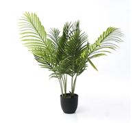 Valyria Home - Palmera Artificial Areca 70 cm - Planta Tropical Decorativa Pequeña para Hogar y Oficina - Árbol de Plástico Realista
