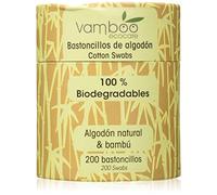 Vamboo Bastoncillos Algodon Bambu 200 Uds