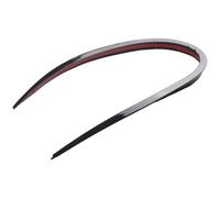Vamhhx Alerón Techo Alerón Trasero Universal para Techo Coches Pegatina Embellecedora Labios Accesorios Prácticos Color Negro Suave 120cm Alerón Trasero Coche