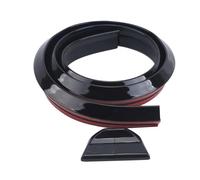 Vamhhx Alerón Techo Alerón Universal para Coche Alerones Fibra Carbono 5D Alerón Reacondicionamiento DIY para Todos Los Coches Alerón Trasero Coche(Black Glossy)
