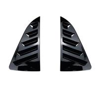 Vamhhx Alerón Trasero Coche Embellecedor La Persiana Trasera Coche Rejilla Ventilación Lateral Panel Triangular para VW para Polo 6R 6C 2011-2017 Labio Maletero Alerón