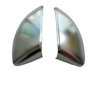 Vamhhx Tapas Cubierta Espejo para A3 S3 8V Aluminio Cepillado Cromado 2013-2020 Reemplace 2 Piezas Cubiertas De Espejo Laterales Plateadas Mate(No Blind Spot Hole)