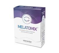 Vaminter, Melatomix, Cápsulas de Melatonina vegetal del extracto de cereza y una combinación de Plantas que Contribuyen a Conciliar el Sueño y Mejorar la Calidad del Descanso, 30 Cápsulas