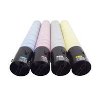 VAMOARPOL Compatible con Konica Minolta Bizhub TN220 C7122 C7128 C221 C281 Cartucho de tóner copiadora a Color