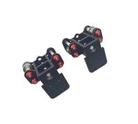 VAMOARPOL Kit de actualización de Juntas XY, Compatible con Funssor, Compatible con la Impresora 3D Ratrig V-Core4, Fabricado en Aluminio CNC Ligero, Compatible con VC 4.0 Accesorios de Impresora