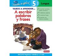 Vamos a aprender: ¿como se escribe?, 5 años (Escuela de genios)