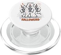 Vamos a bailar esqueleto de Halloween PopSockets PopGrip para MagSafe