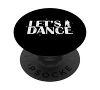 Vamos a Bailar Silueta de Estrella PopSockets PopGrip Adhesivo