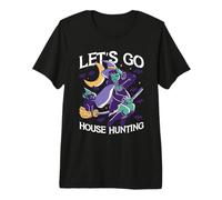 Vamos a Buscar casa, Divertida Bruja de Halloween, Espeluznante Bruja Camiseta Premium