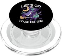 Vamos a Buscar casa, Divertida Bruja de Halloween, Espeluznante Bruja PopSockets PopGrip para MagSafe