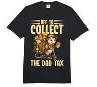 Vamos a cobrar el impuesto de papá, Divertida zarigüeya, papá, Día del Padre Comfort Colors Adult Heavyweight T-Shirt