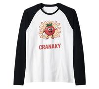 Vamos a conseguir Cran ky Acción de Gracias Camiseta Manga Raglan