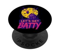 Vamos a Conseguir la Noche de Halloween de Batty Witch PopSockets PopGrip Adhesivo