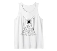Vamos a Conseguir Liminal Pasillo Espacio Espeluznante vacío Camiseta sin Mangas