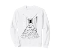 Vamos a Conseguir Liminal Pasillo Espacio Espeluznante vacío Sudadera