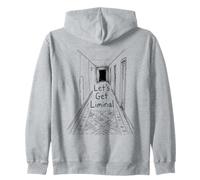 Vamos a Conseguir Liminal Pasillo Espacio Espeluznante vacío Sudadera con Capucha