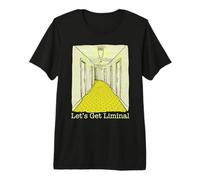 Vamos a Conseguir Liminal Pasillo Vacío Weirdcore Dreamcore Camiseta Premium